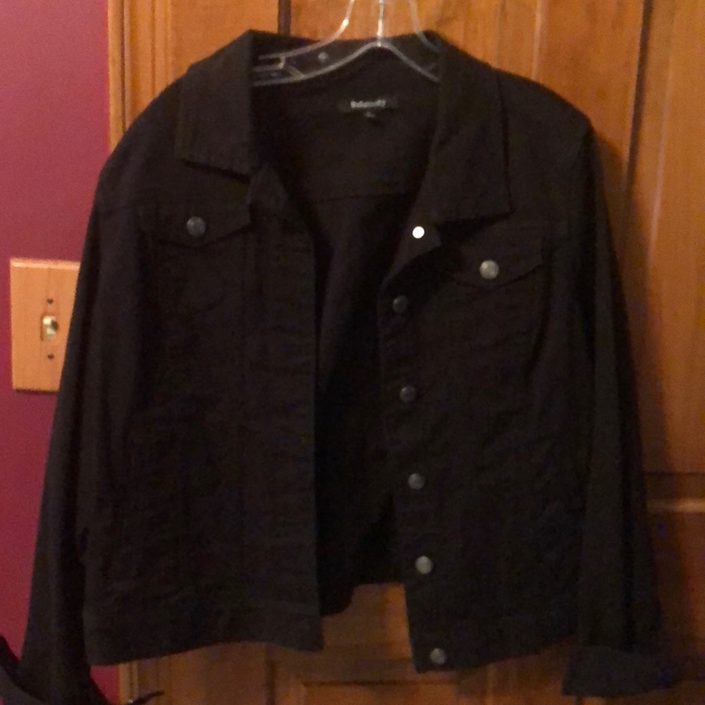 Black Jean Jacket
